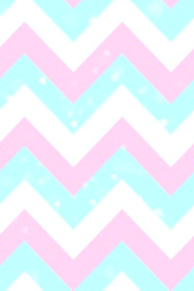 Pink Blue And White Chevron Wallpaper Pattern