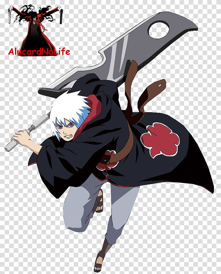 Suigetsu Hozuki Akatsuki Naruto Character Illustration