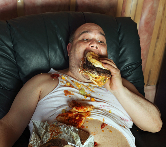 Fat Guy Eating Burger Meme Hot Girls Wallpaper
