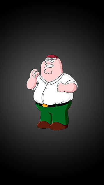 peter griffin 1 bk 360x640 Mobile Wallpapers Mobile Themes