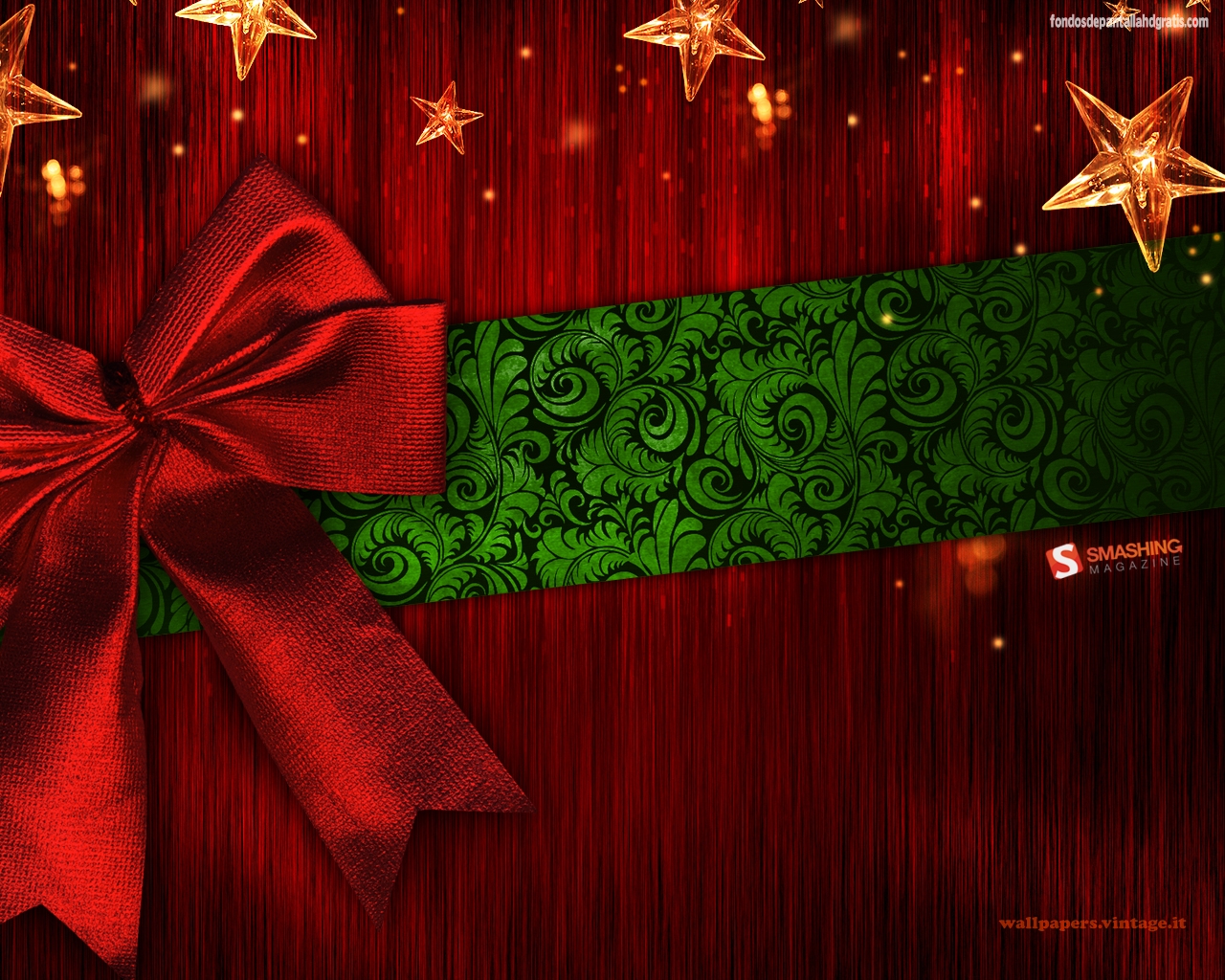 Descargar Imagen Christmas Wallpaper Stripes Stars
