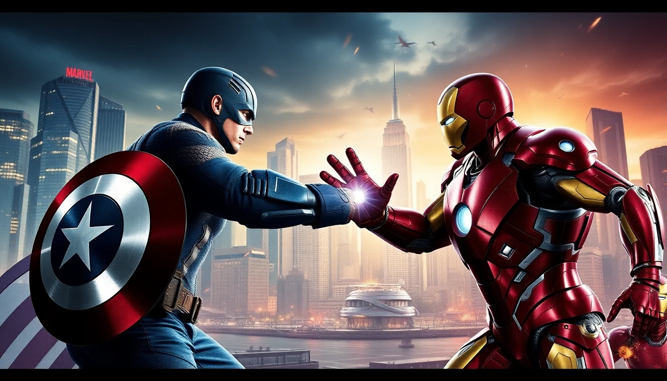 Marvel Civil War Hd Wallpaper