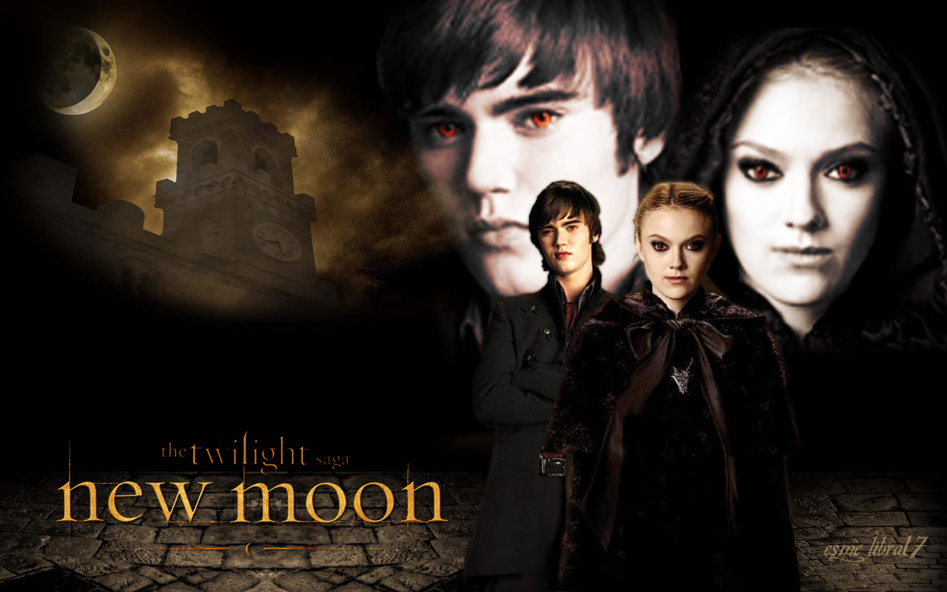 the volturi   Jane and Alec   New Moon Wallpaper