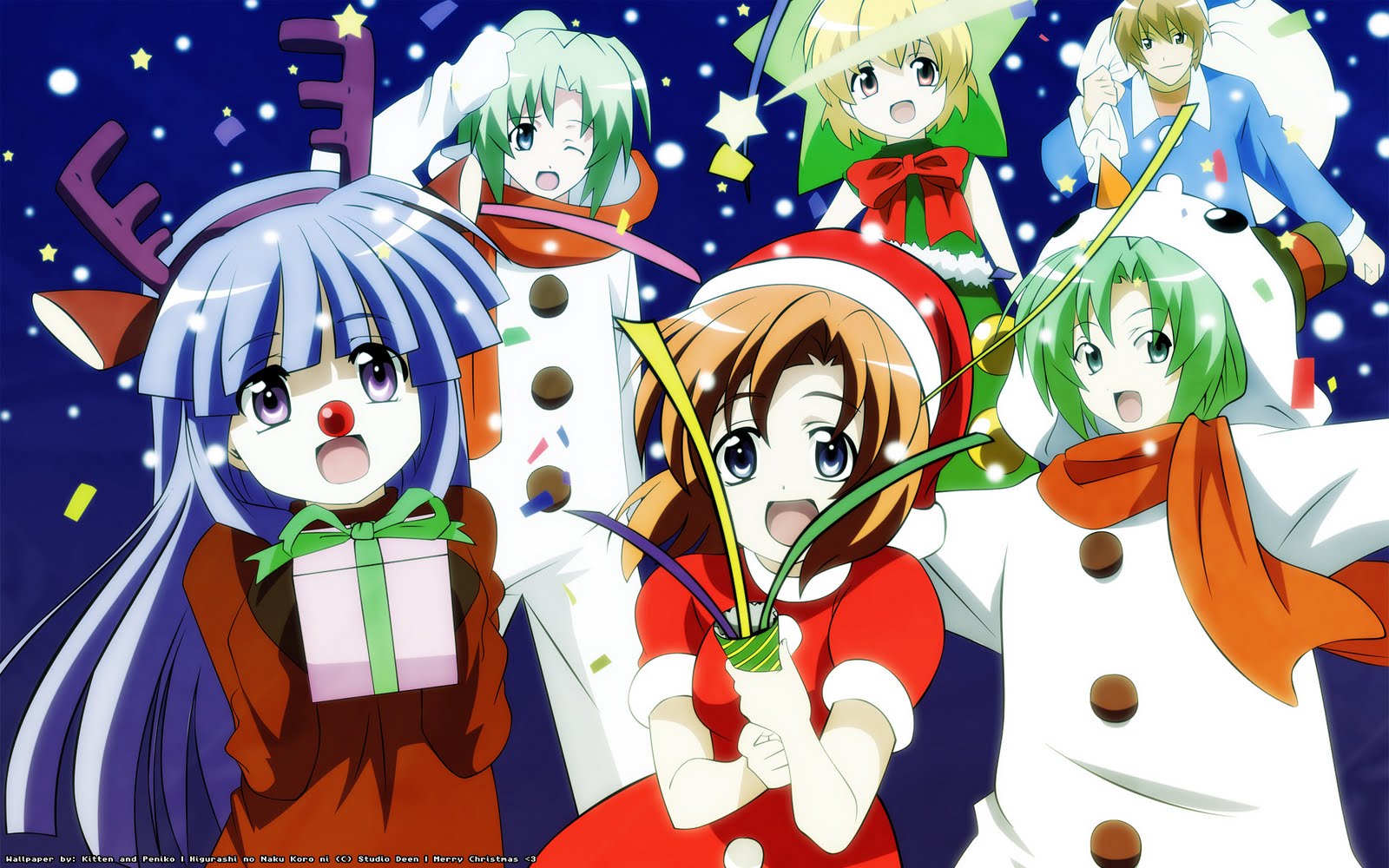 Wallpaper Depot Anime Christmas