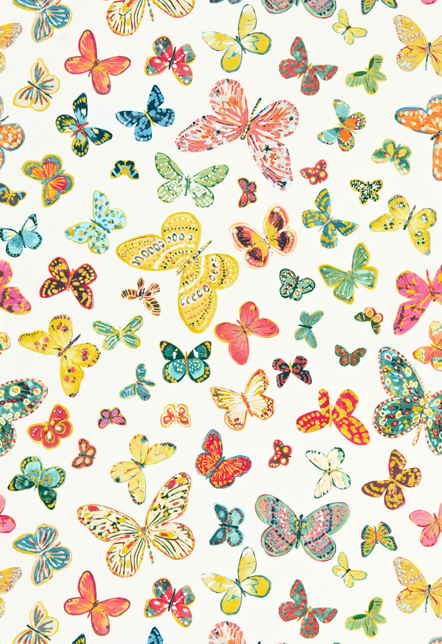 Butterfly Fabric Lulu Dk Child Schumacher