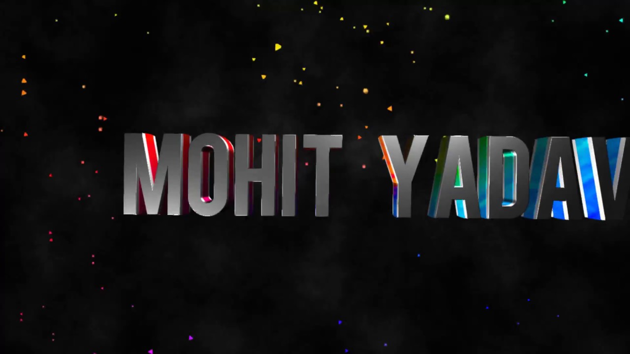 Mohit Yadav New Intro 3d Darkness HD Wallpaper Background