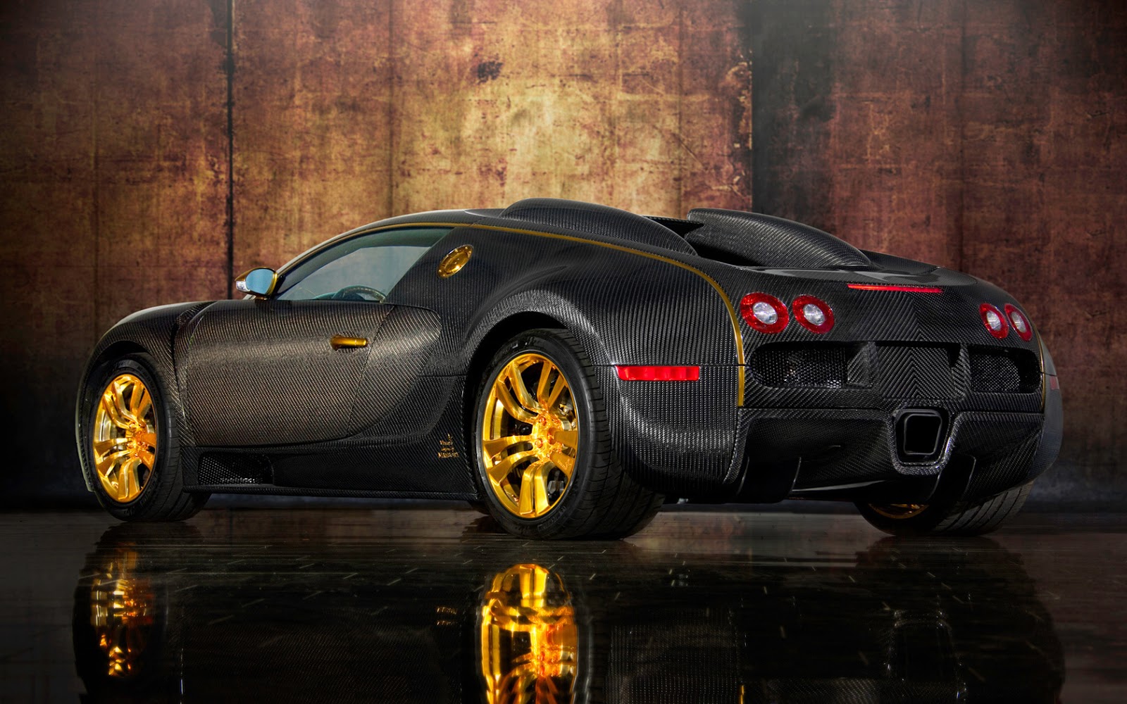 Bugatti Veyron Gold Edition Wallpaper Cars HD