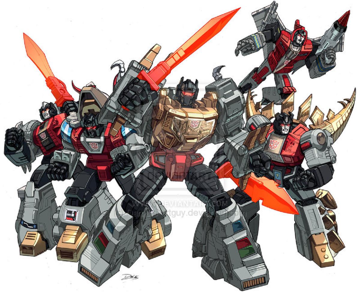Transformers Matrix Wallpaper Dinobots G1 3d