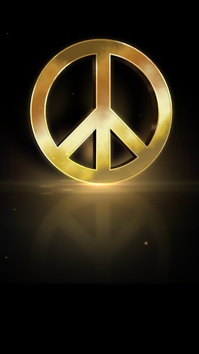 Peace Sign Live Wallpaper App for Android