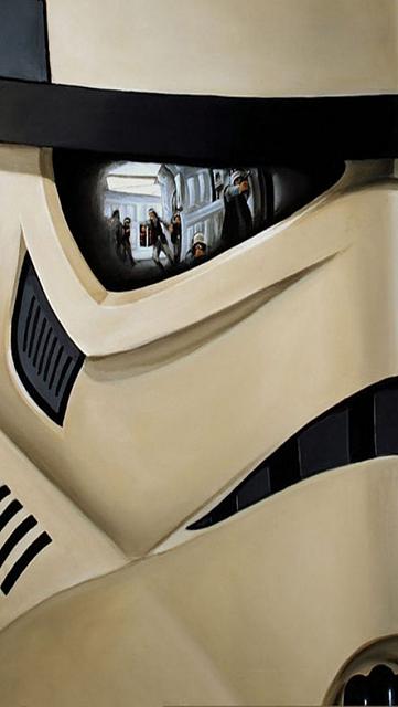 Sf F iPhone Wallpaper Star Wars Stormtrooper Helmet