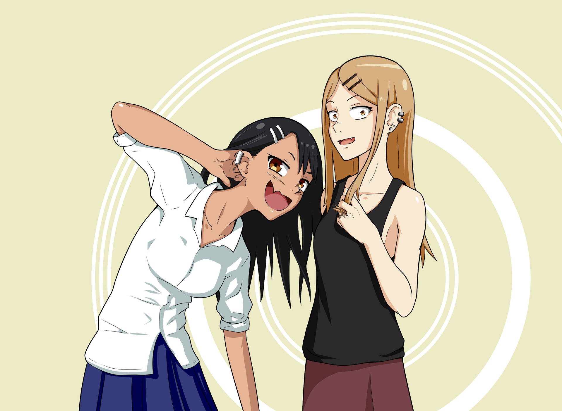 Nagatoro Background Wallpaper