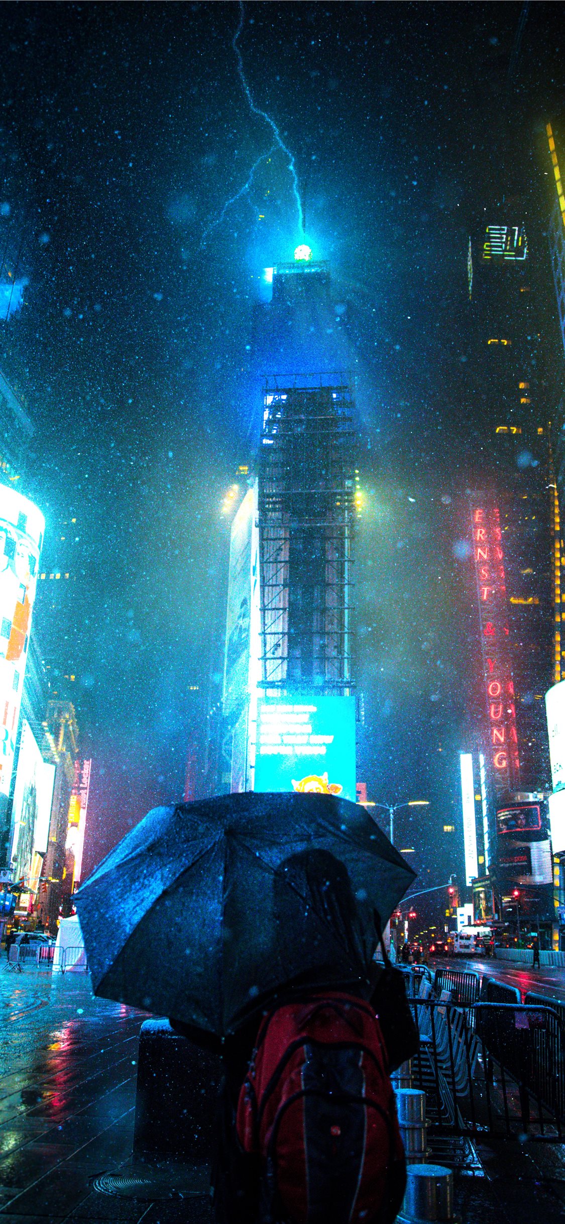 New York iPhone X Wallpaper