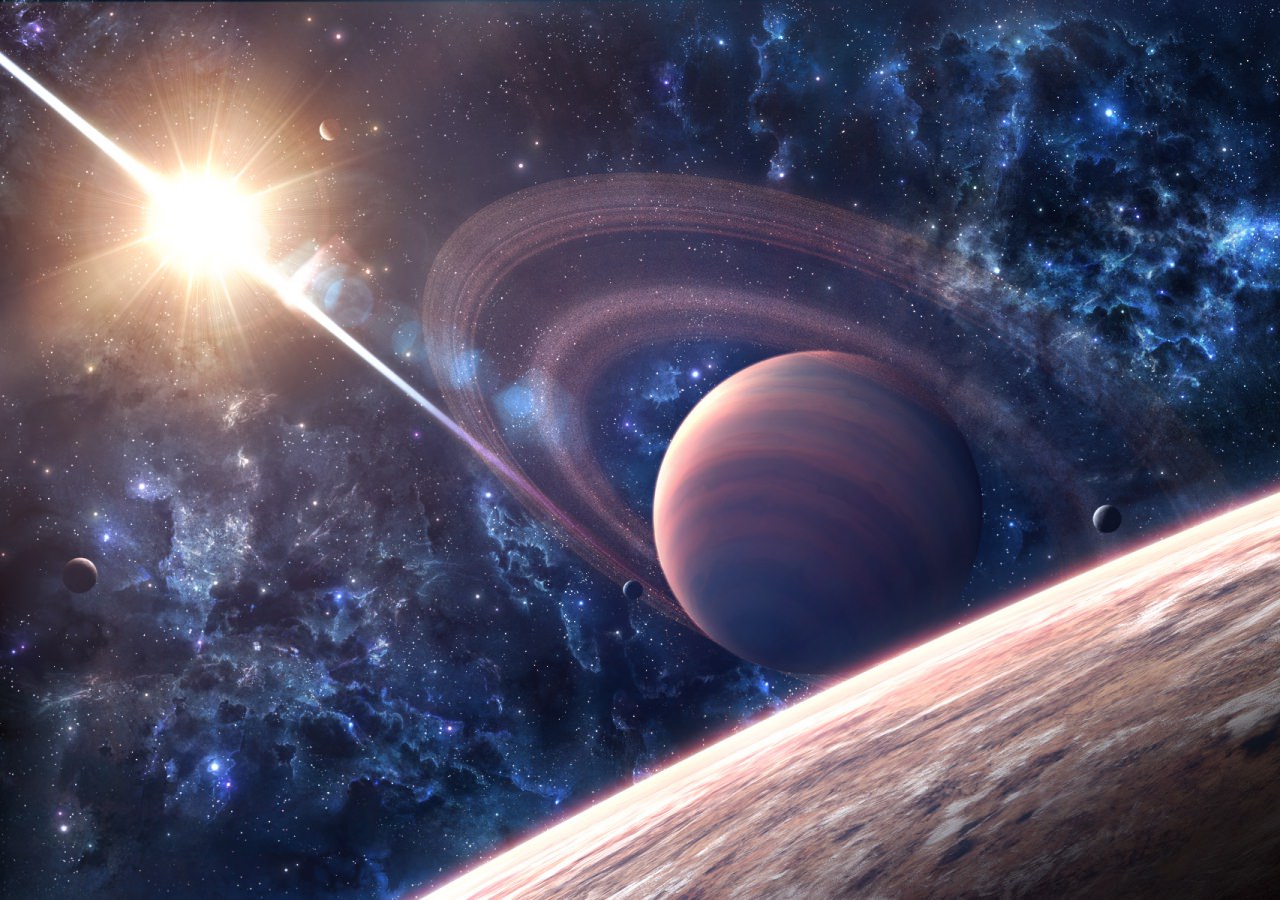 Galaxy Wallpaper In Psd