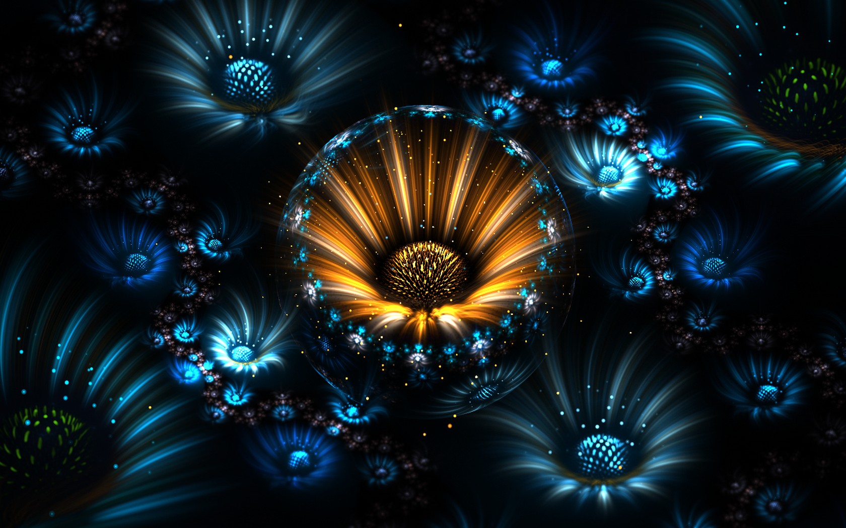 Abstract Fractal Background