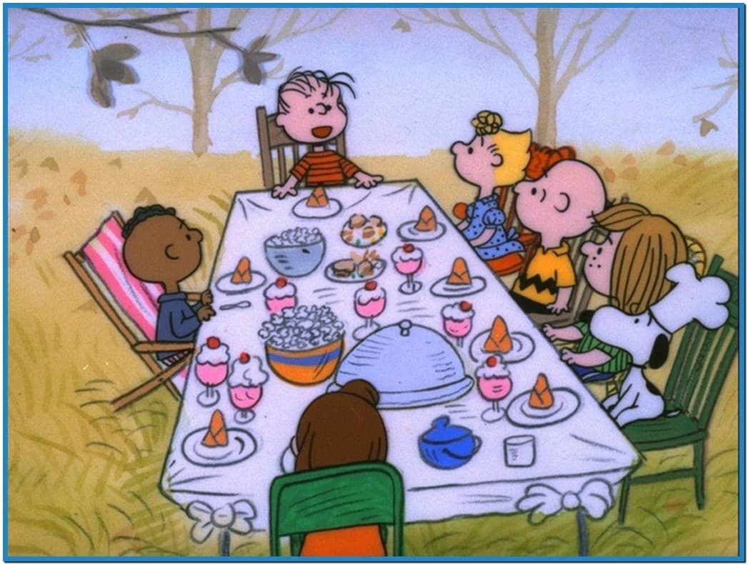 Charlie Brown Thanksgiving Screensavers Wallpaper