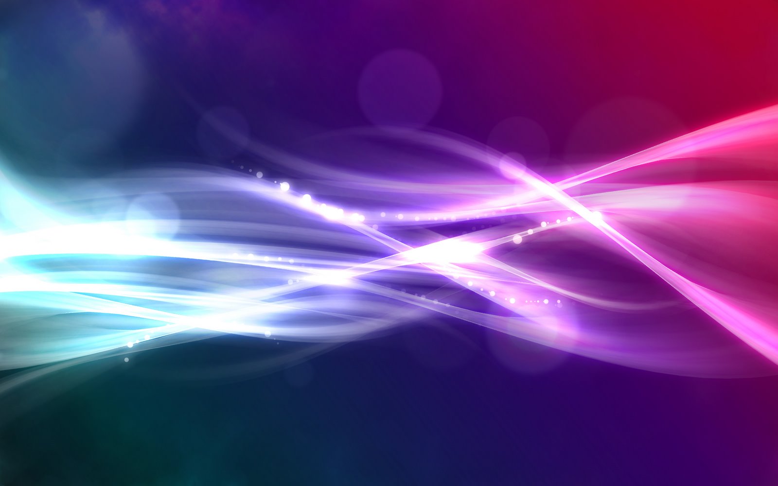 Wallpapers Box Mystic Blue Lights Clean 3D Abstract HD Wallpapers