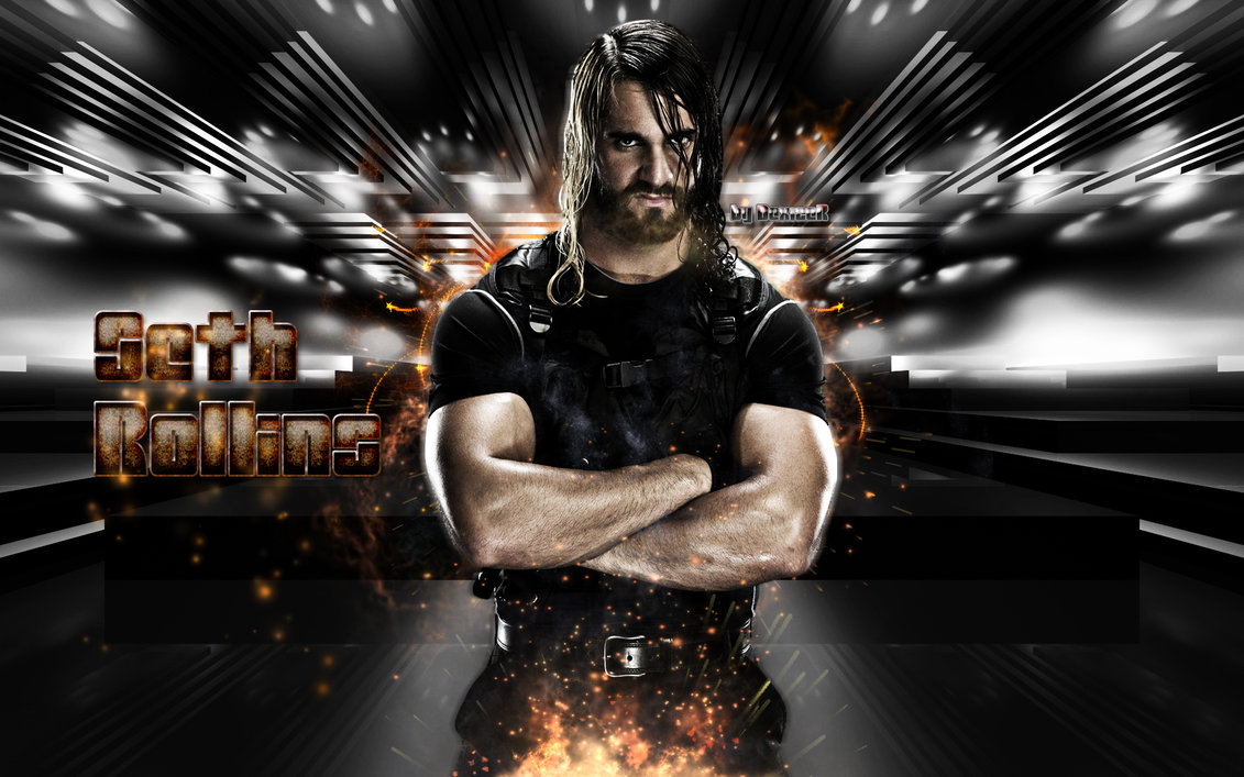 New WWE Seth Rollins 2014 HD Wallpaper by SmileDexizeR on