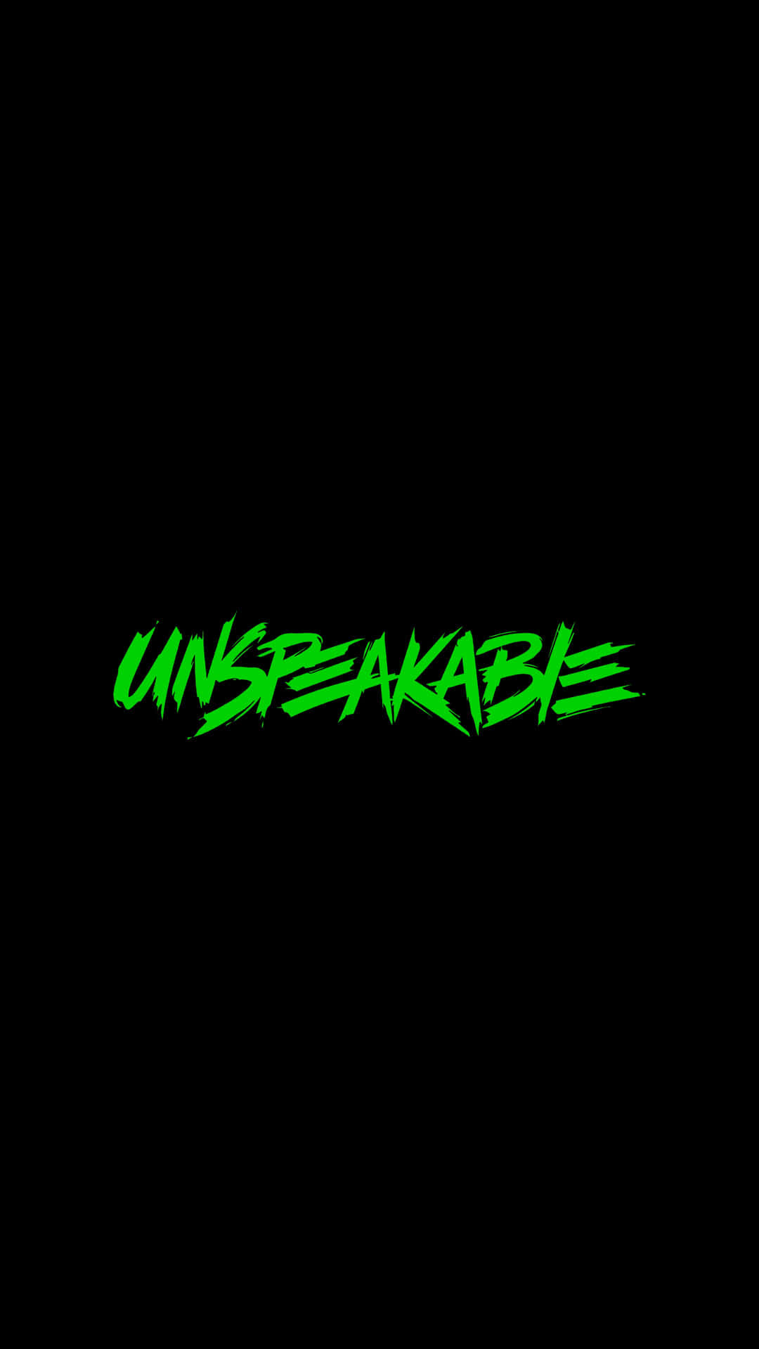 Unspeakable Logo Wallpaper