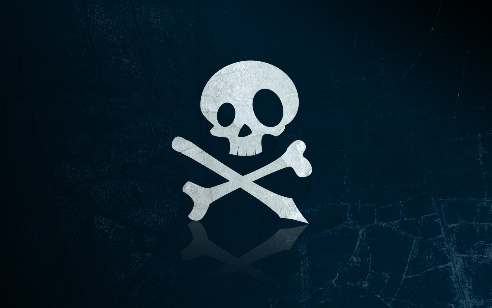 The Bones And Skull Jolly Roger Wallpaper Image