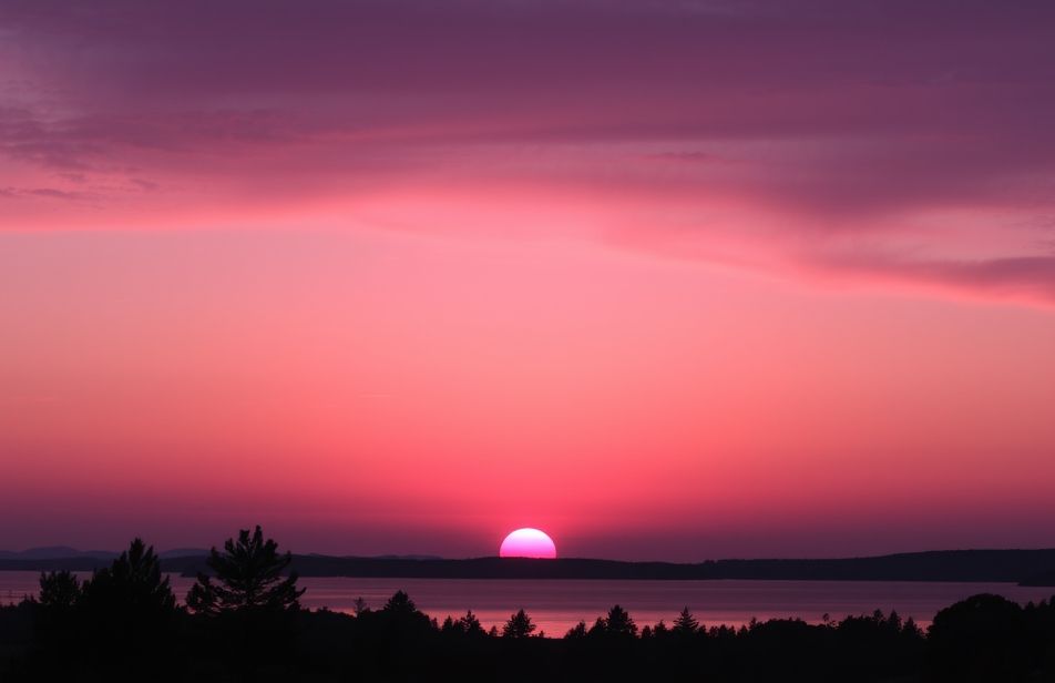 Purple Sunset Wallpaper