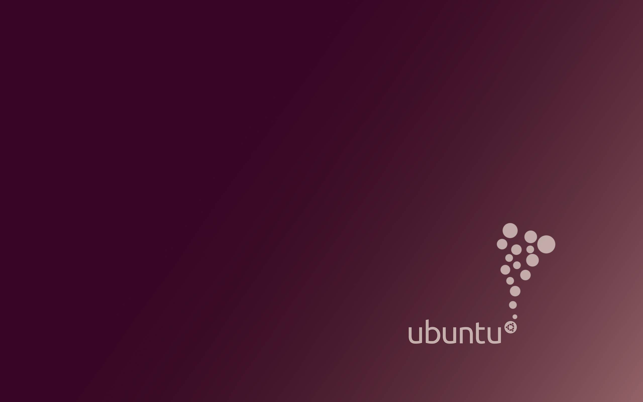The Bubbly Ubuntu Wallpaper iPhone