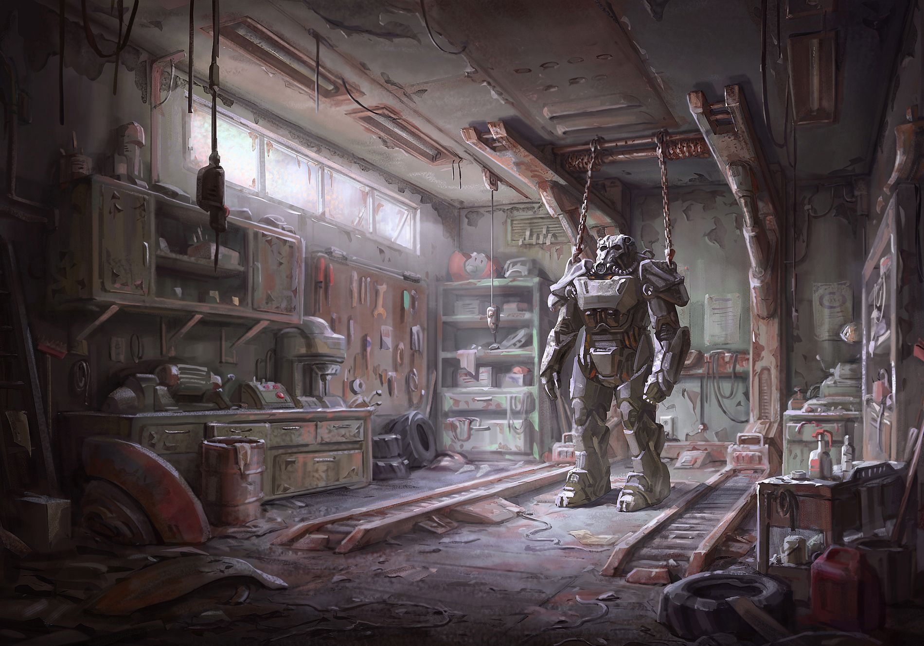 Fallout S Concept Art Is Wallpaper Worthy Polygon