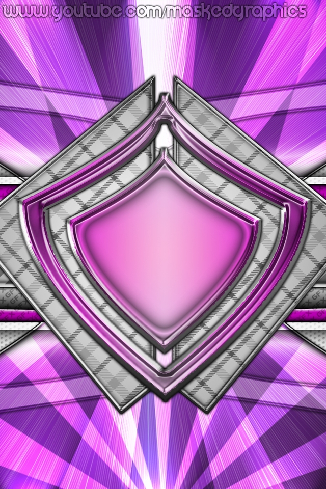  iphone 4iphone 4S   Free Download Purple Shield Wallpaper for iphone