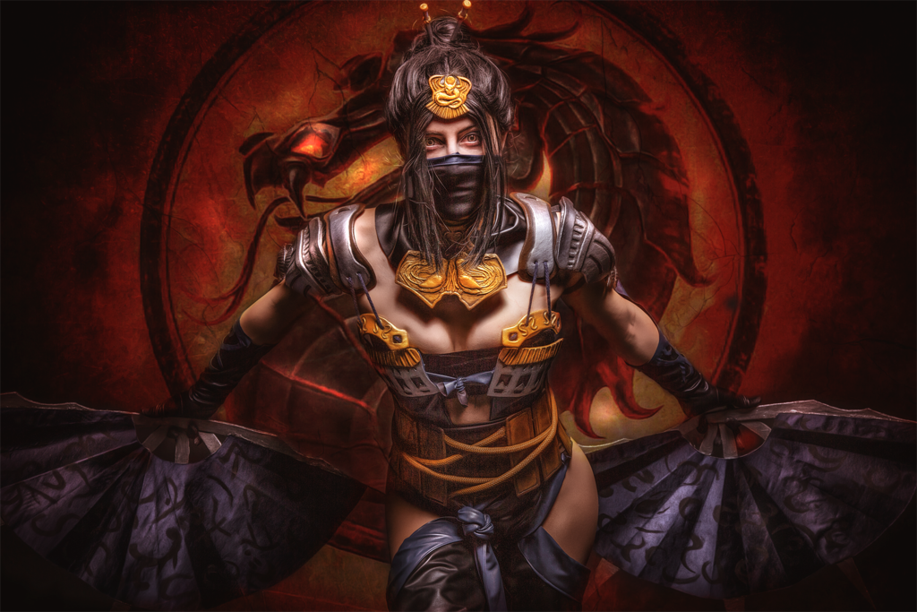 Kitana Fight Mortal Kombat X By Mowkycosplay