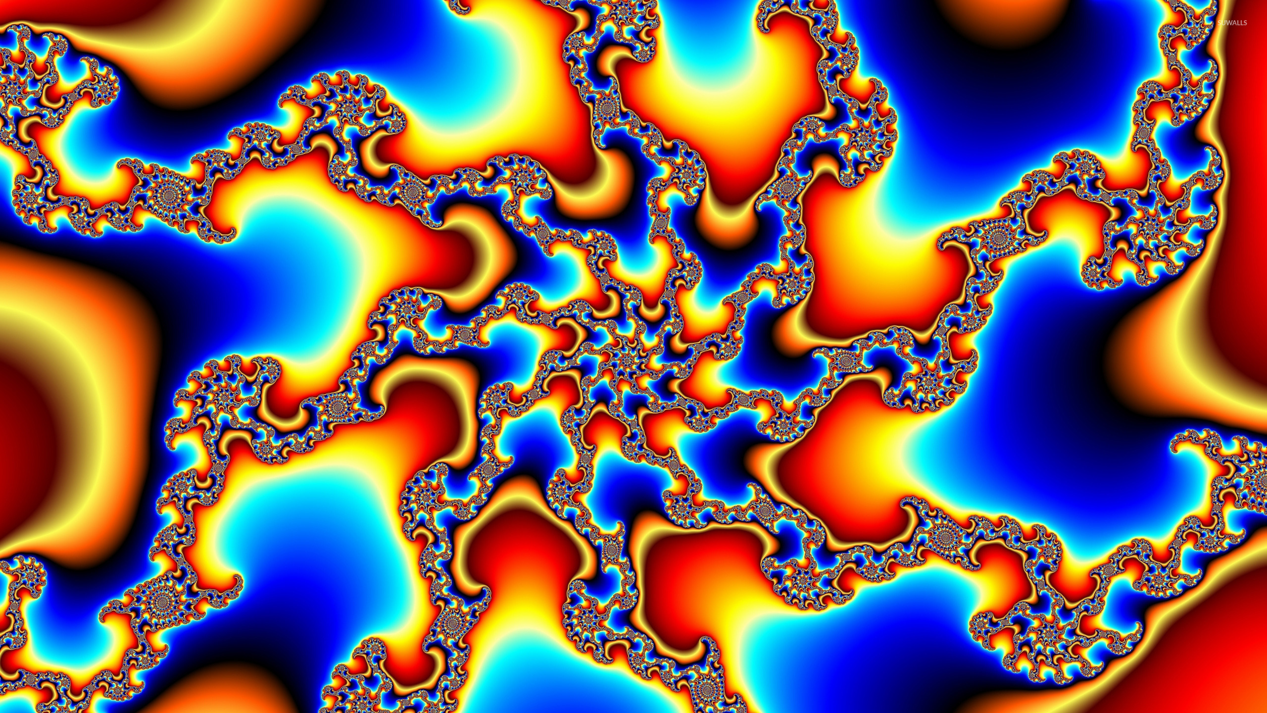 Hypnotic Swirl Wallpaper Abstract