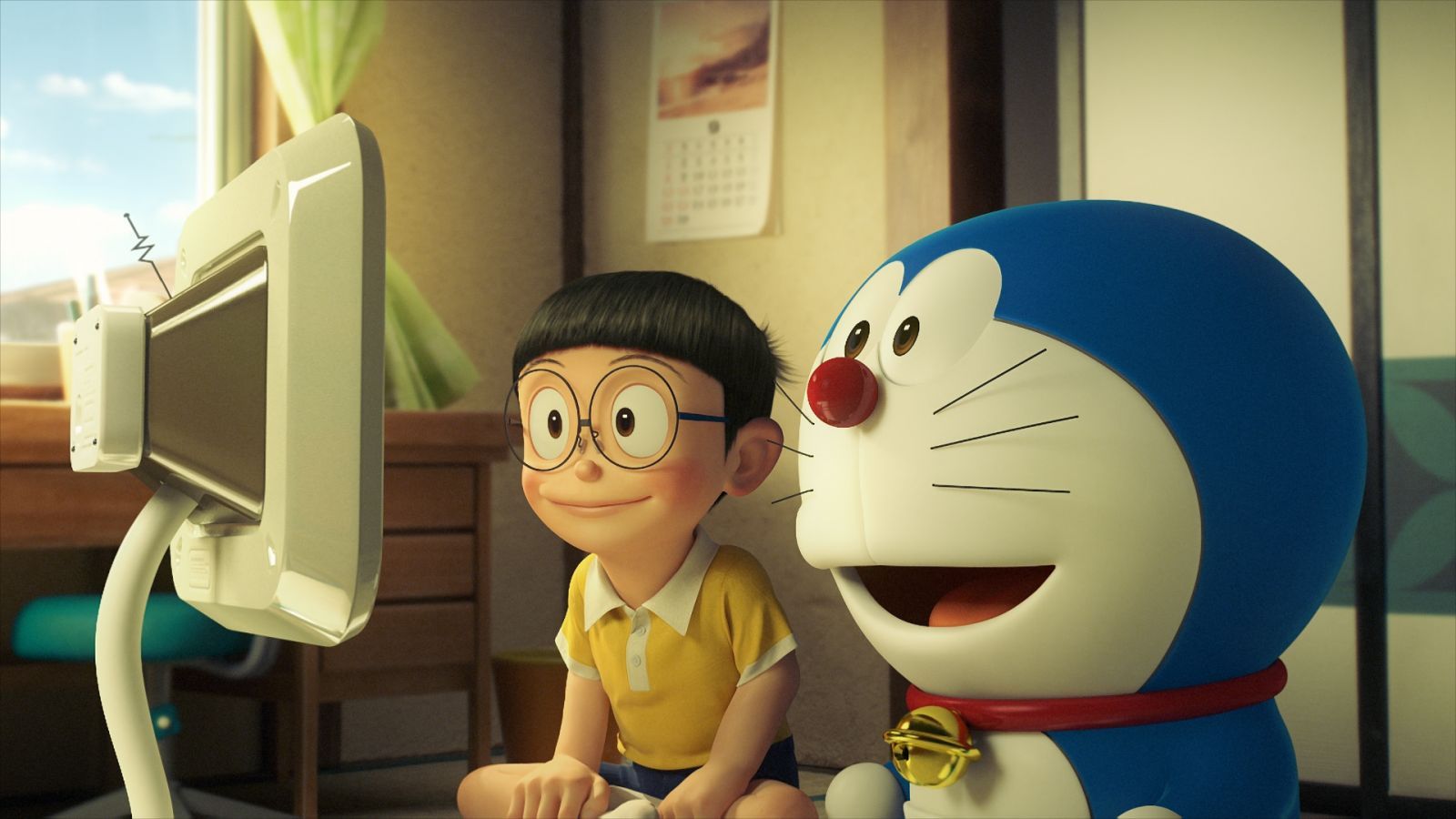 Doraemon Stand By Me 3d High Quality Photo Desktop Background