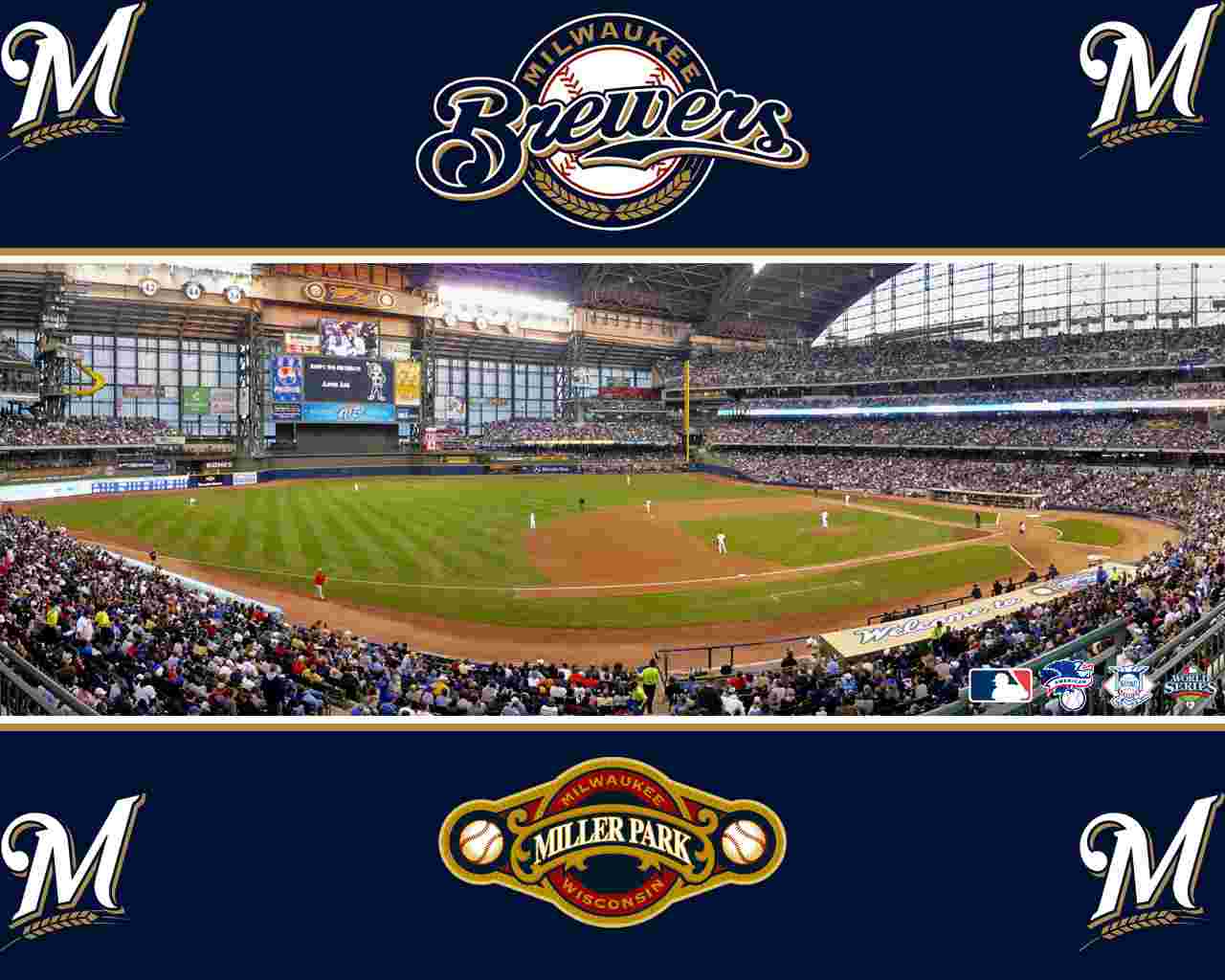 Milwaukee Brewers Wallpaper Baseball Sport Collection
