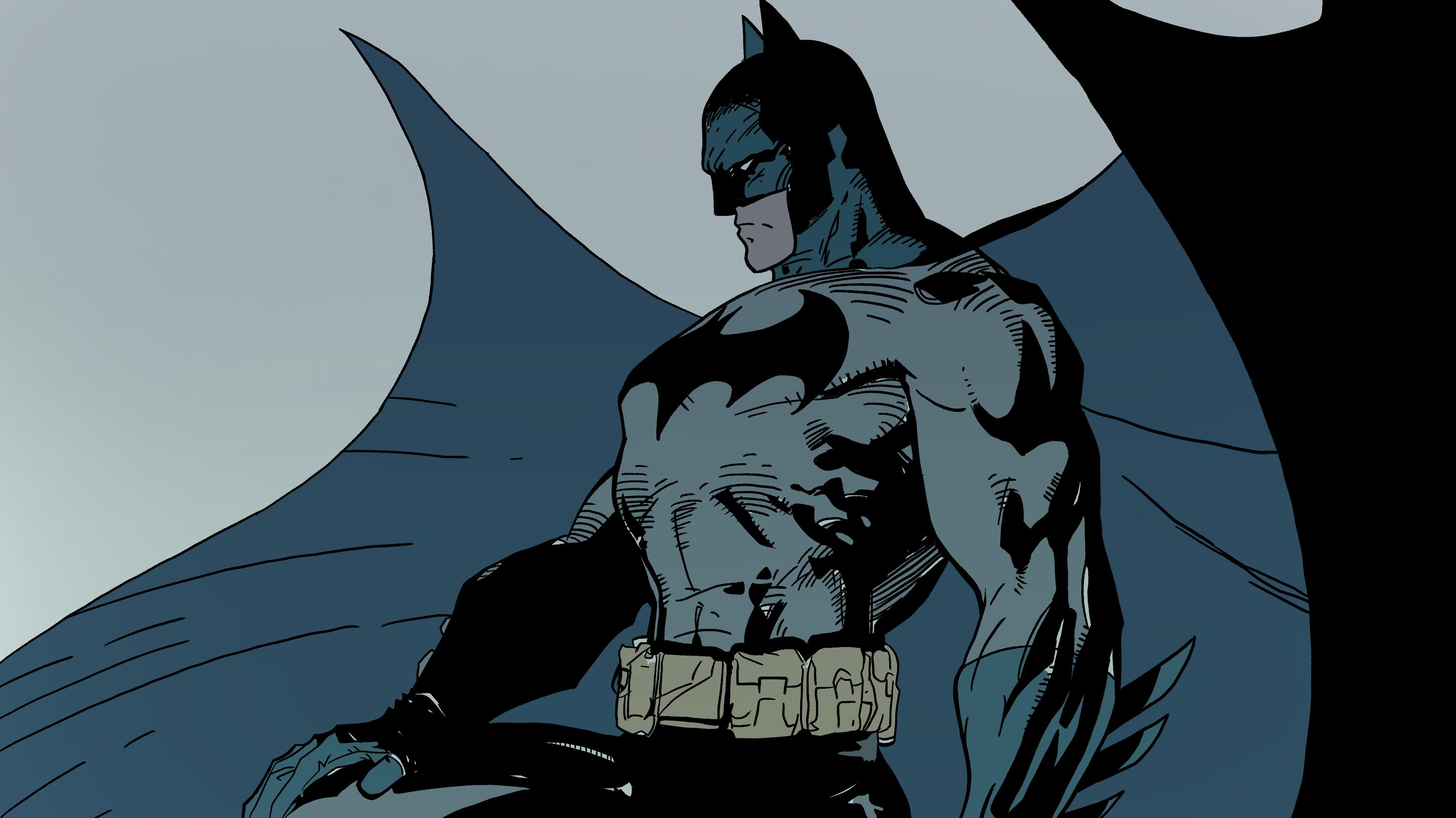Batman Sketch Art By Abedinayan05