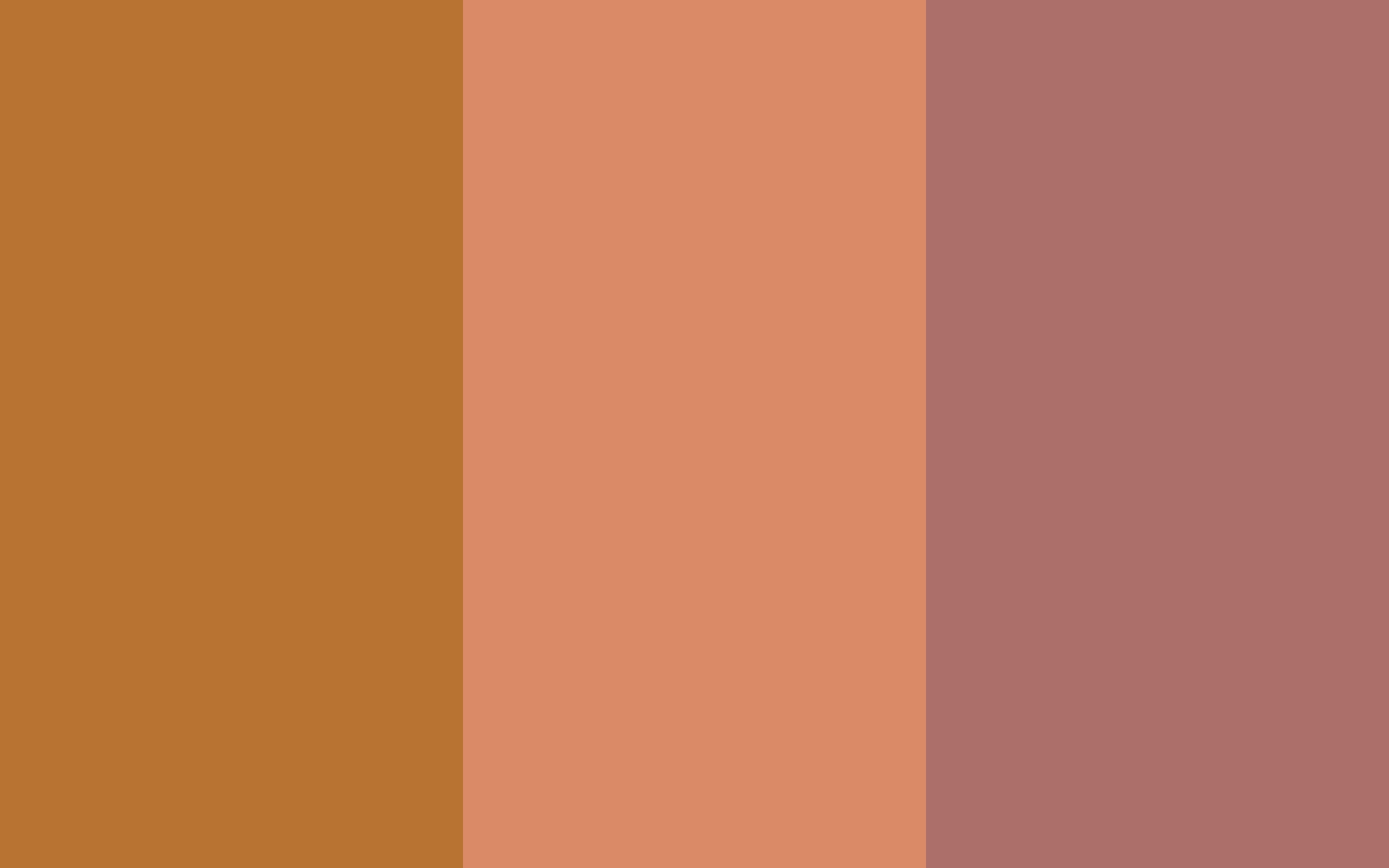 Copper Copper Crayola and Copper Penny solid three color background