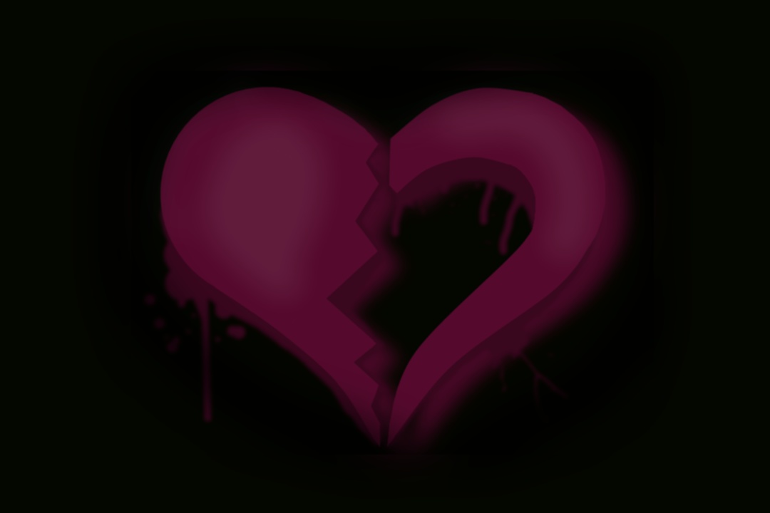 Broken Heart Background By Mylithia
