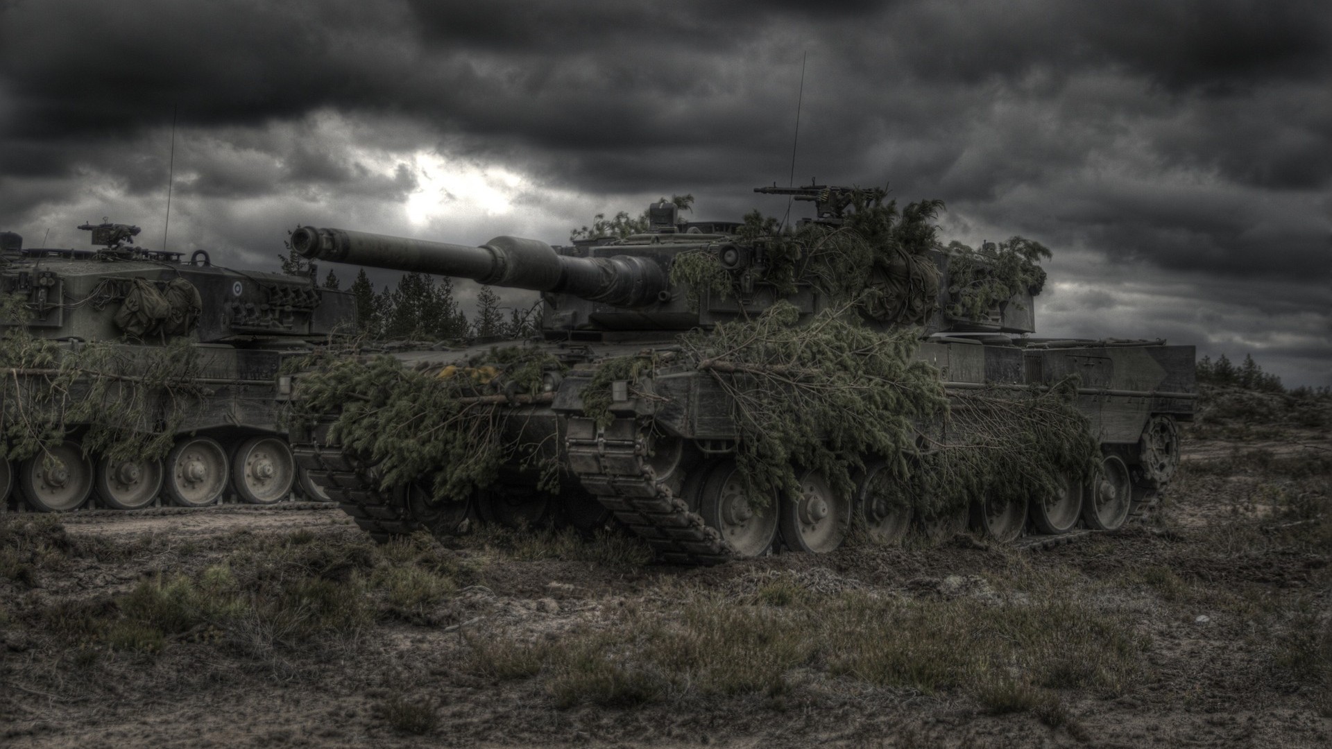 Panzer Tank Wallpaper Leopard Weapon Military