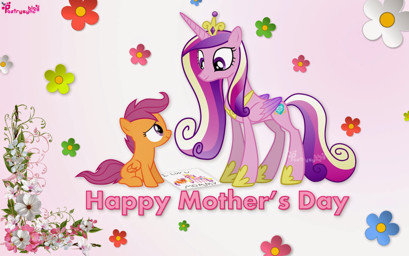 Happy Mother S Day Flowers Wallpaper