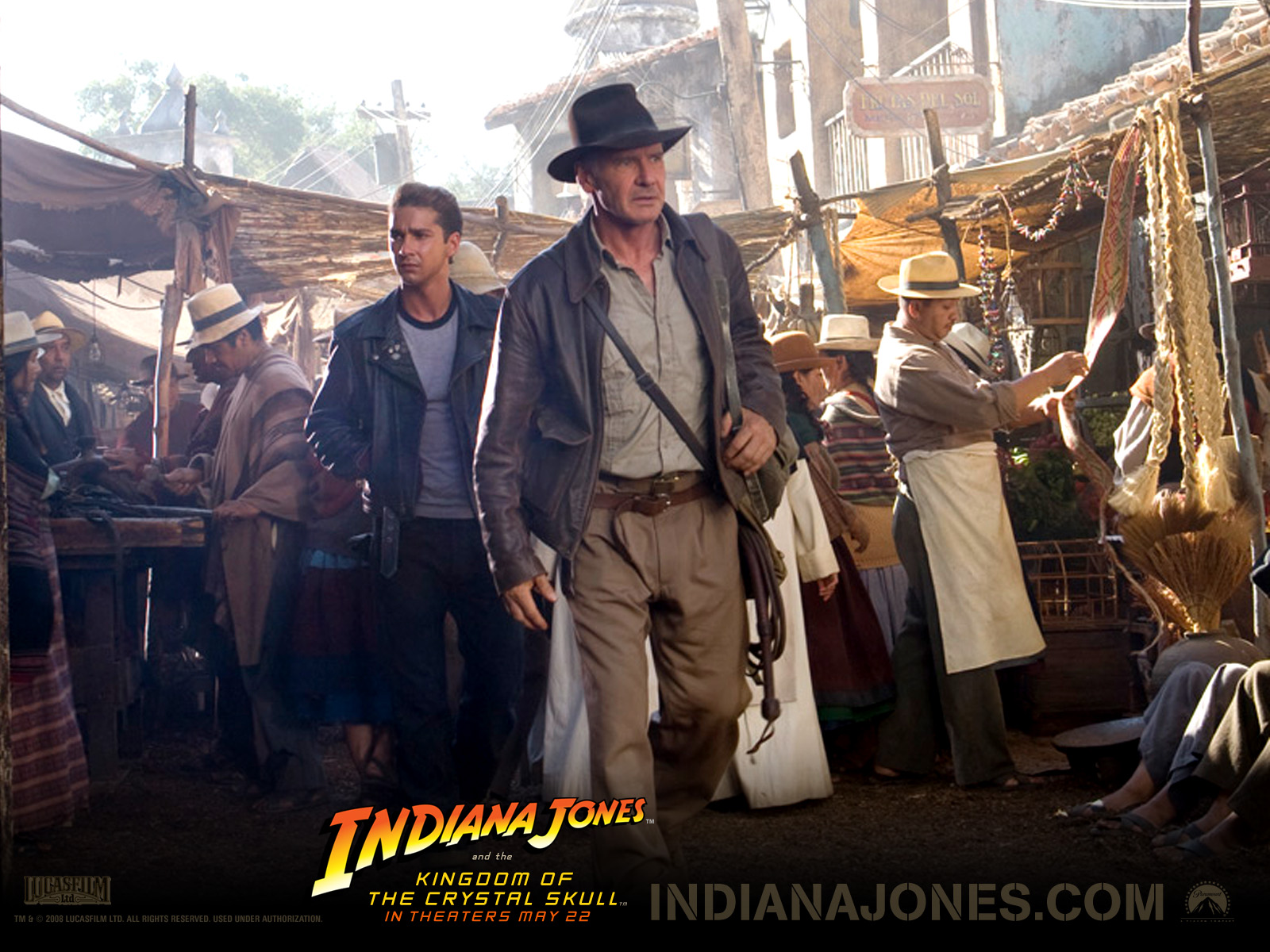 Indiana Jones And The Kingdom Of The Crystal Skull Wallpaper 1600x1200