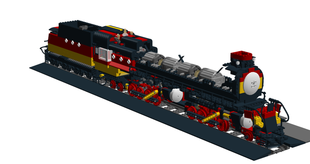 Lego Trains Big Boy By Shadow20x6
