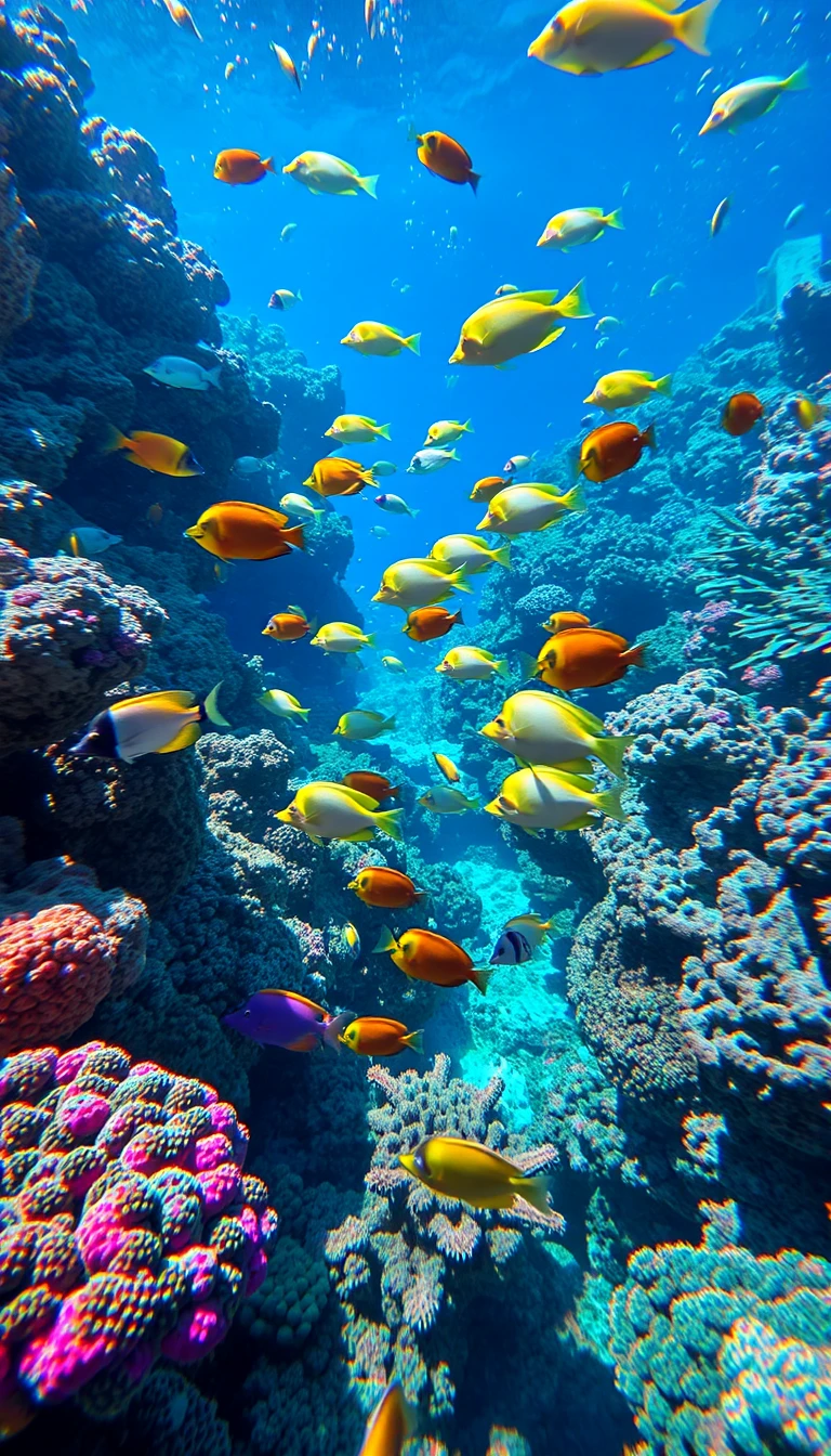 Reef Fish Wallpaper