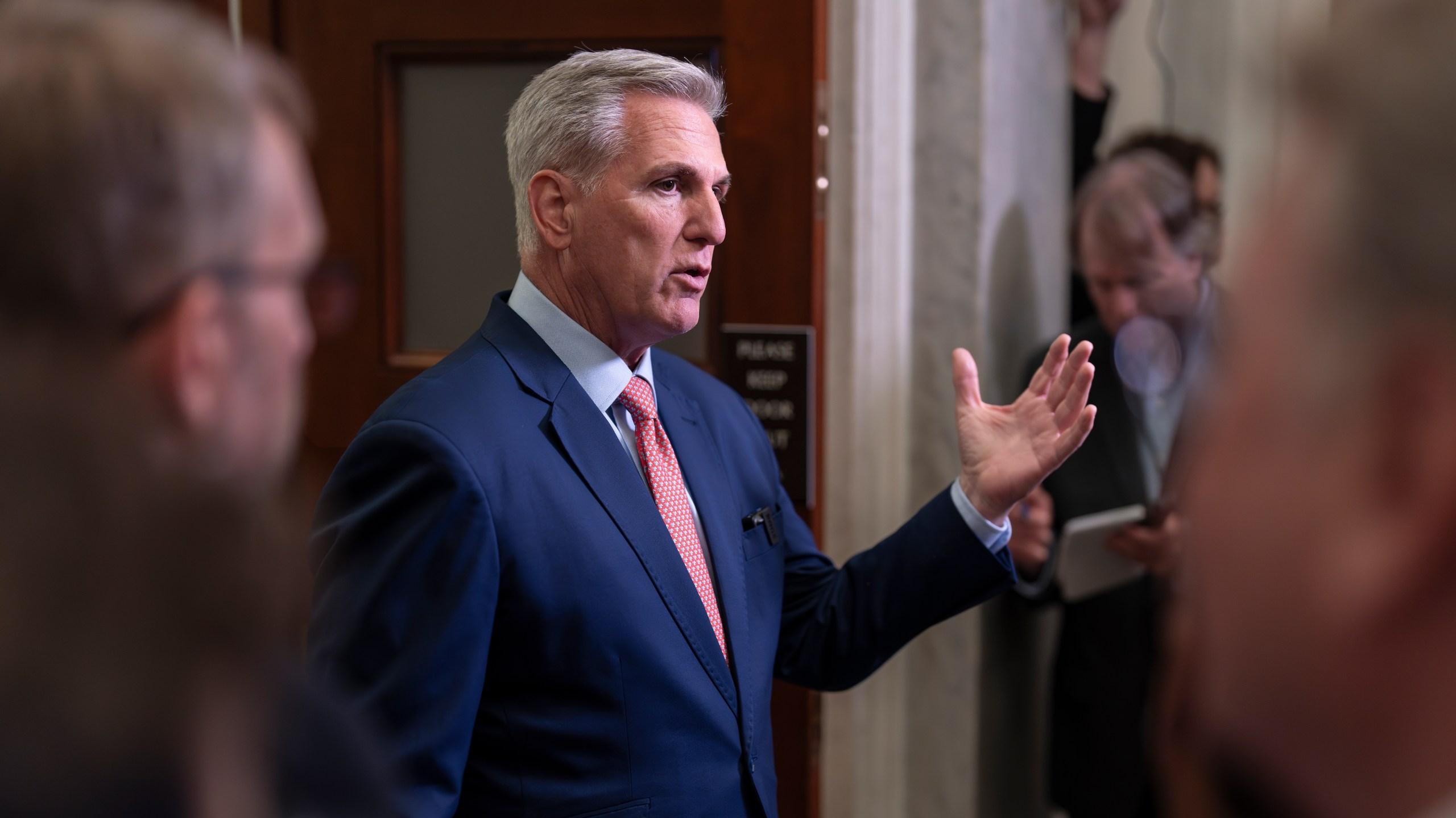 House Speaker Kevin Mccarthy Floats An Impeachment Inquiry Into