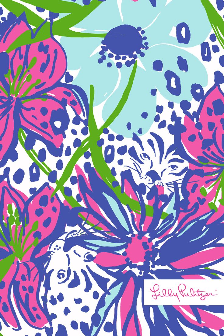 Lilly Pulitzer Prints Wallpaper Clinic