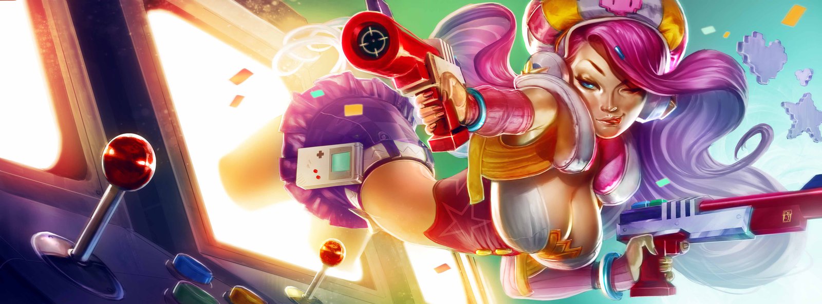 MISS FORTUNE ARCADE   LEAGUE OF LEGENDS by antoniodeluca on