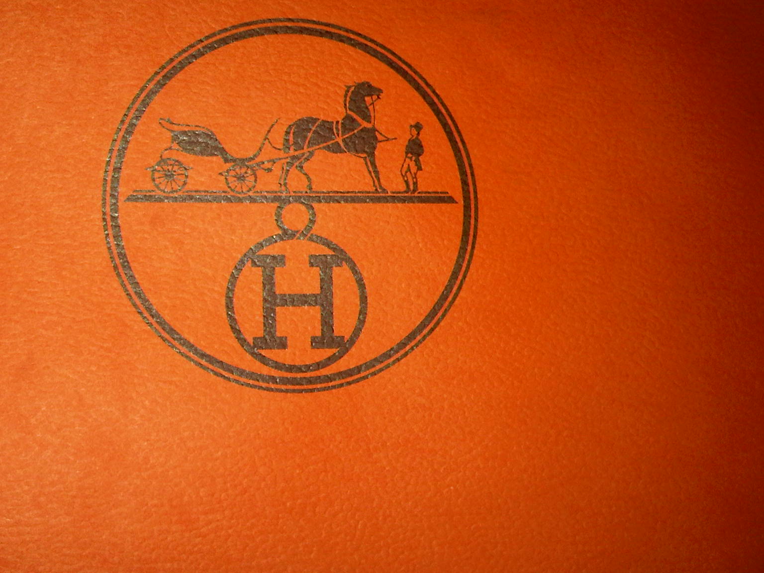 Hermes Logo Brand Wallpaper Wallpapermine