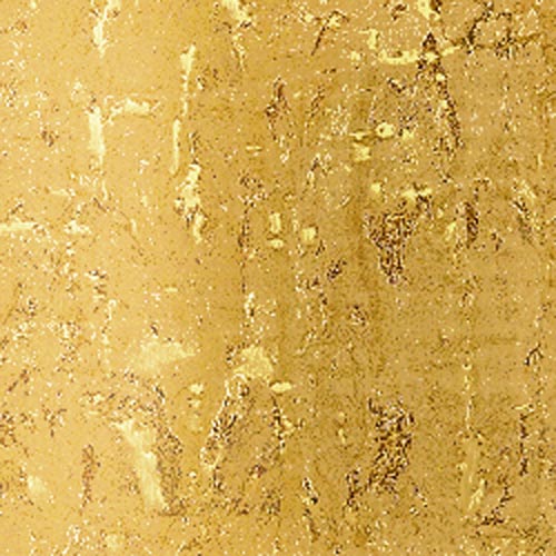 real natural cork Wallpaper wall coverings white gold metallic nature covering