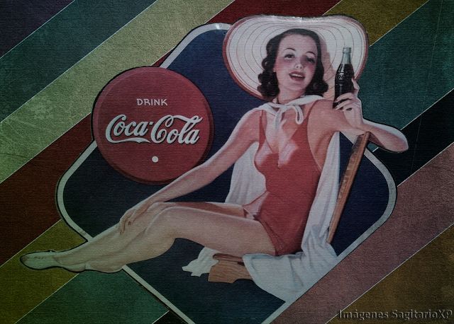 Coca Cola Retro Vintage Chica Pin Up Im Genes Para Partir