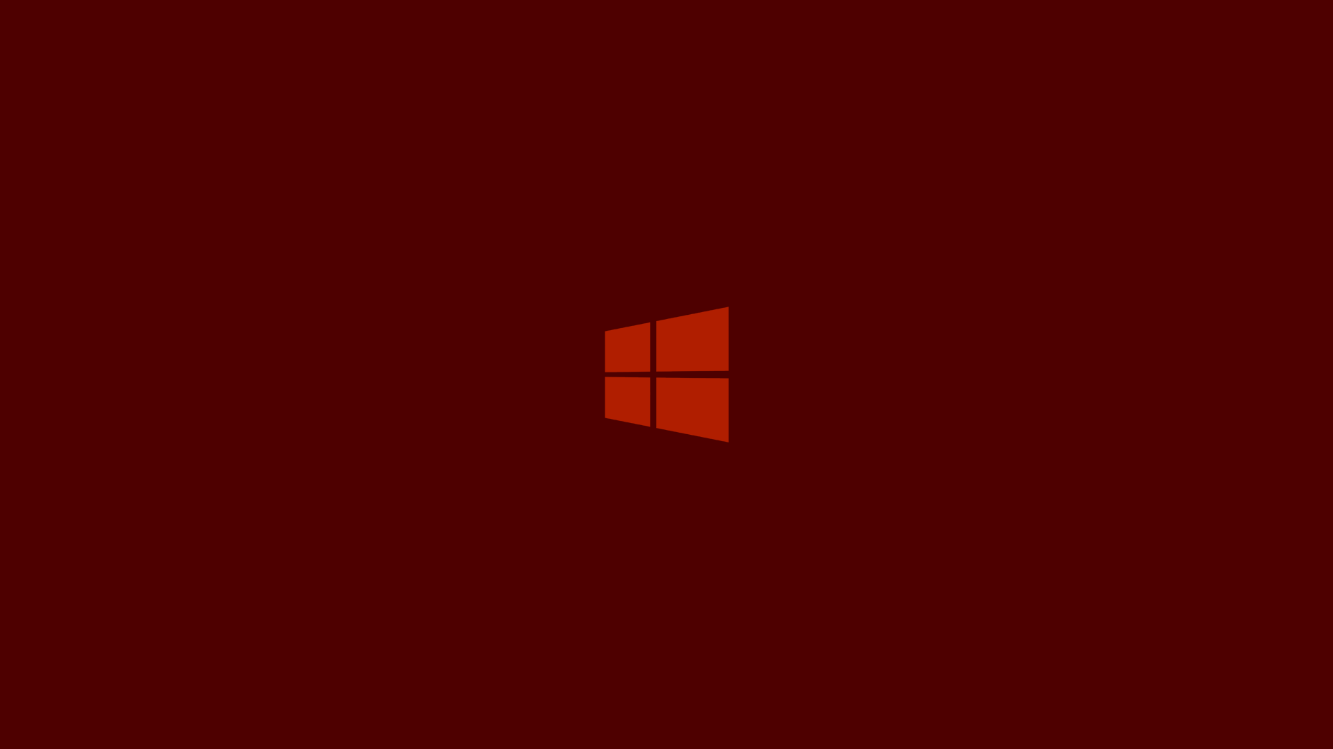 Windows Red Wallpaper HD