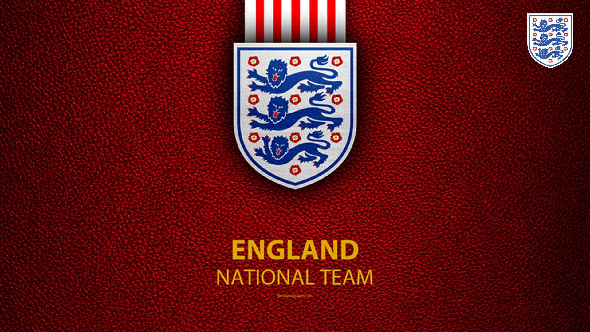 England National Football Team Dark Red Flag Wallpaper