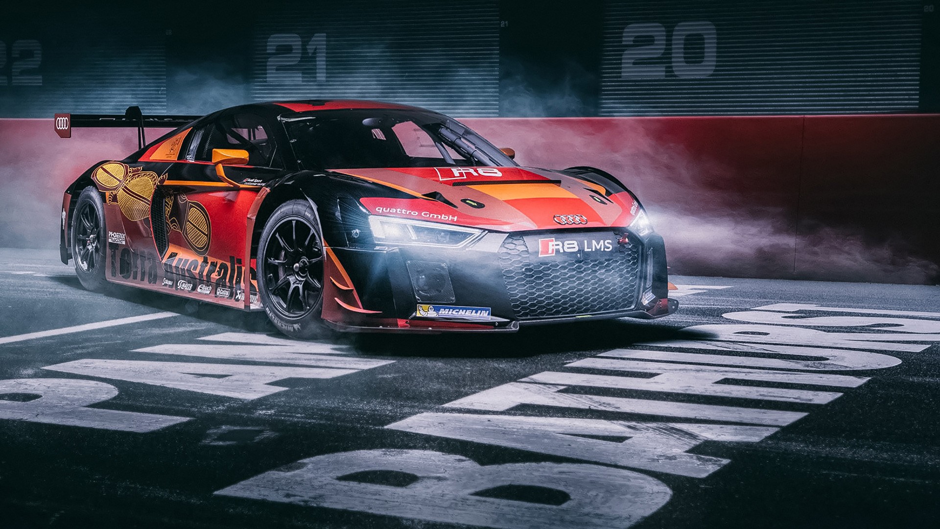 Audi R8 Quattro Lms Wallpaper