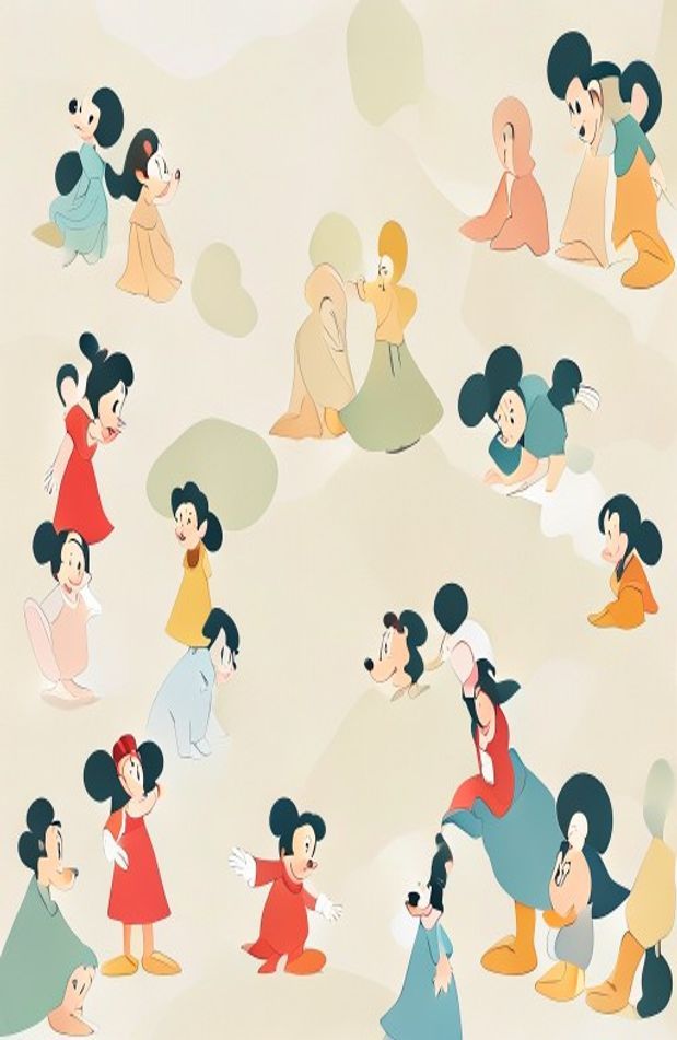 Disney Minimalist Wallpaper