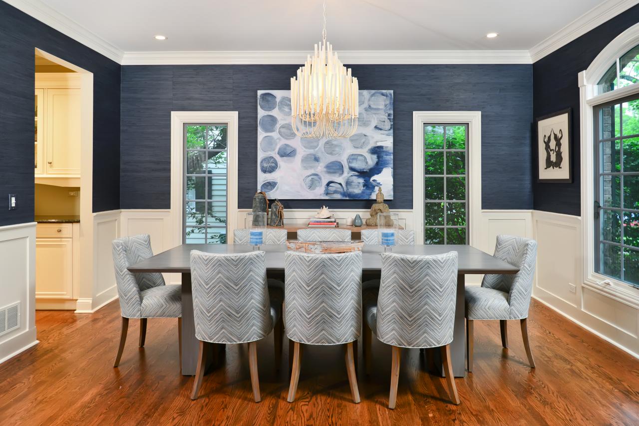 bold dining room wallpaper